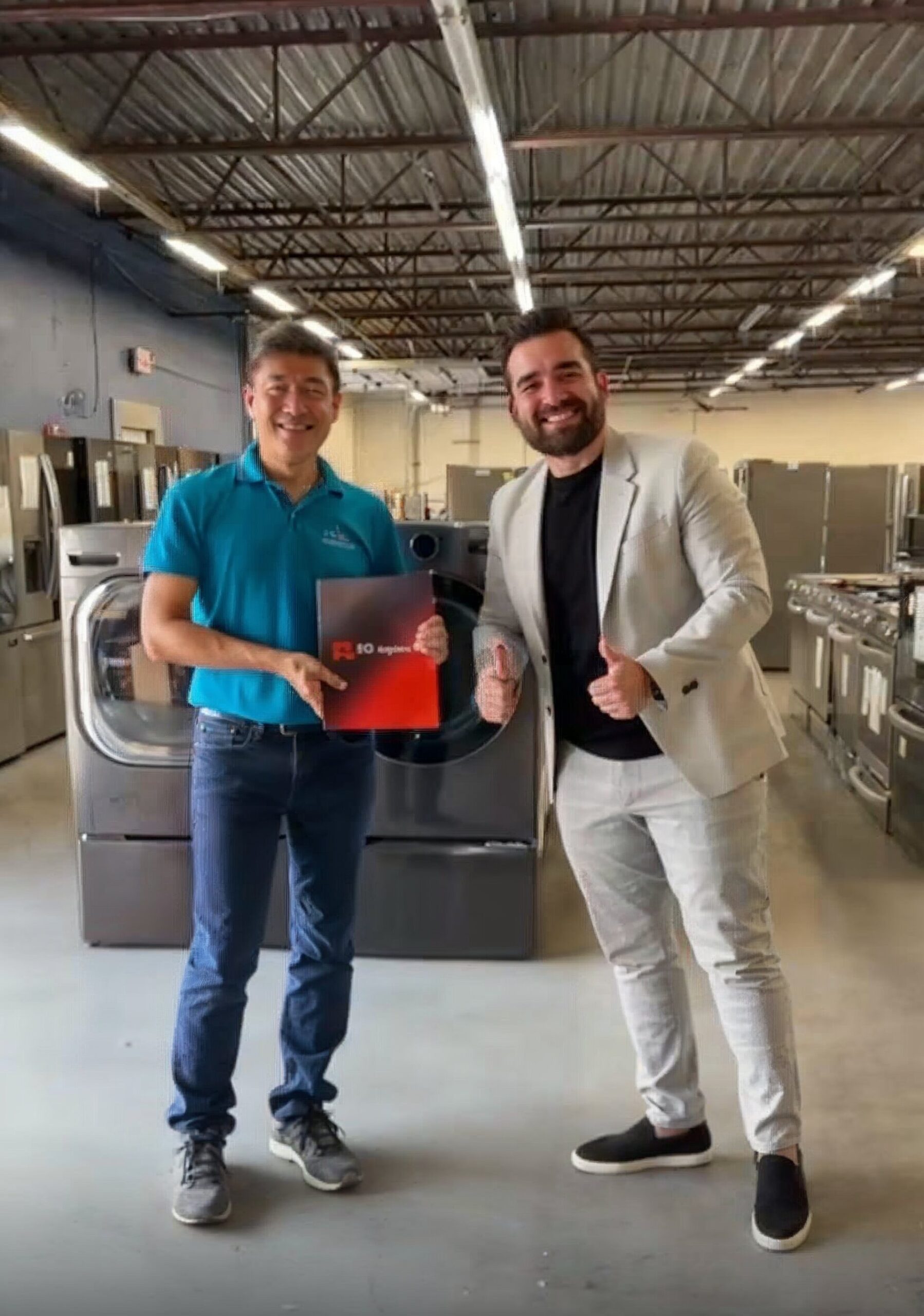 RG Agency with the team at Appliance House Outlet
